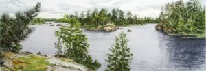 Island Channel Boundary Waters Minnesota